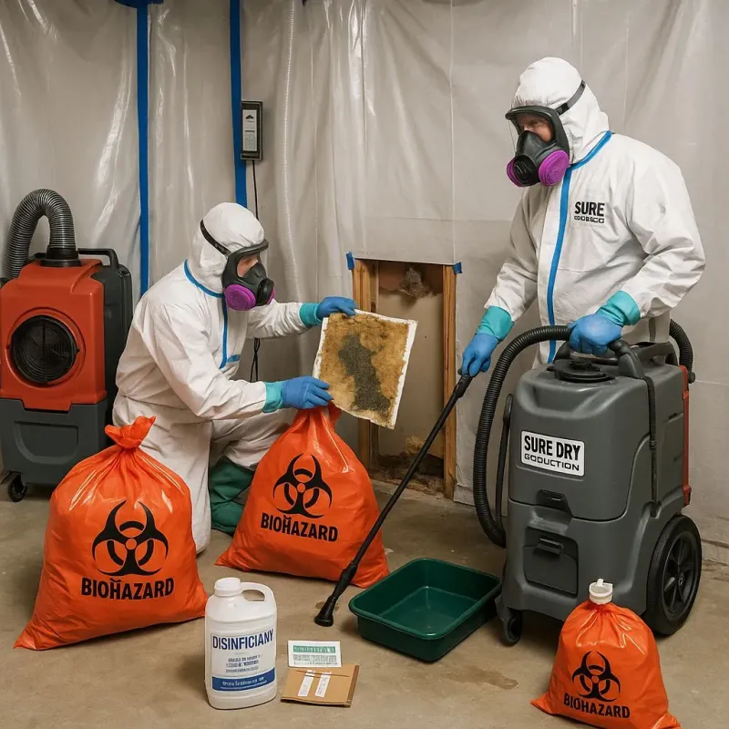 Contaminated Water Handling Protocols process in Sun Prairie, WI
