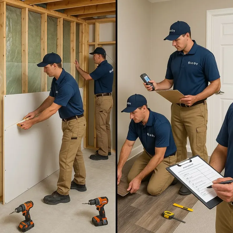 Repairs and Reconstruction process in Sun Prairie, WI